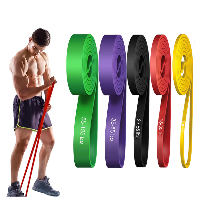 Yoga Fitness Resistance Band - 5-pack weerstandsbanden set TPE fitness yoga